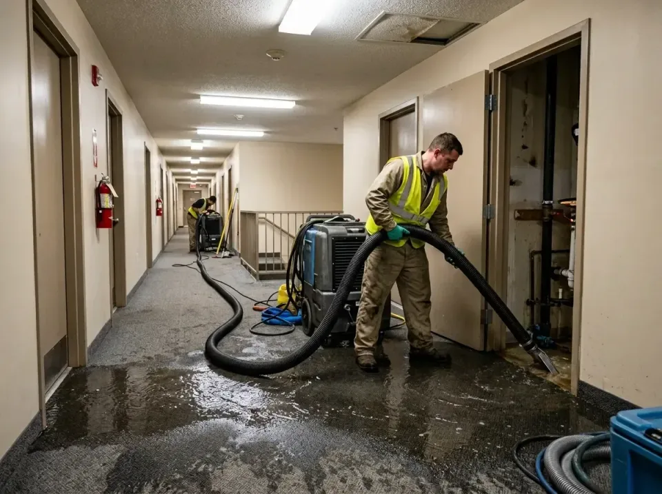 multi-unit-apartment-hallway-f-005 — frequently asked questions, Emergency Burst Pipe Water Extraction & Removal in Copiague…